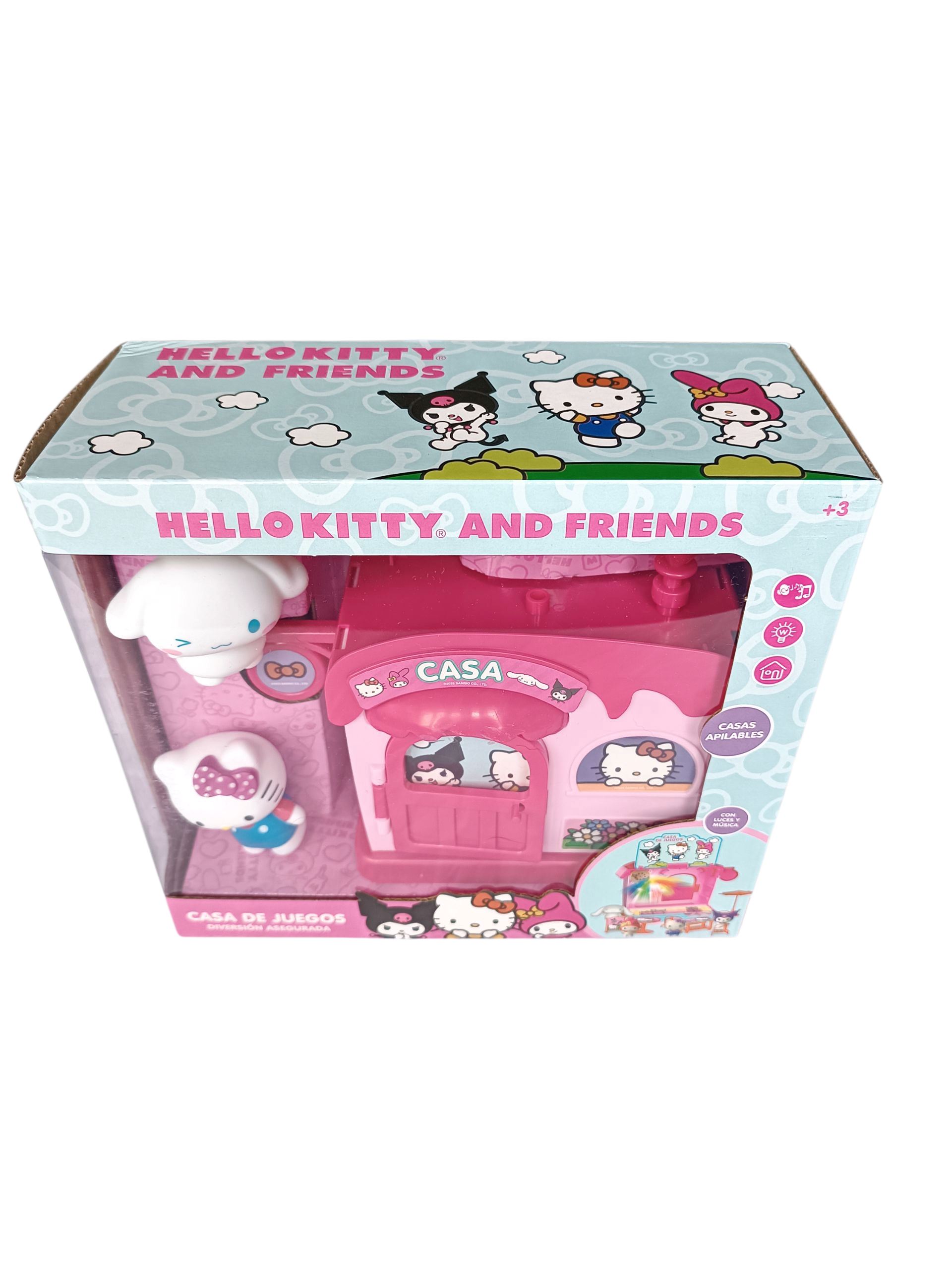 CASA DE JUEGOS HELLO KITTY AND FRIENDS