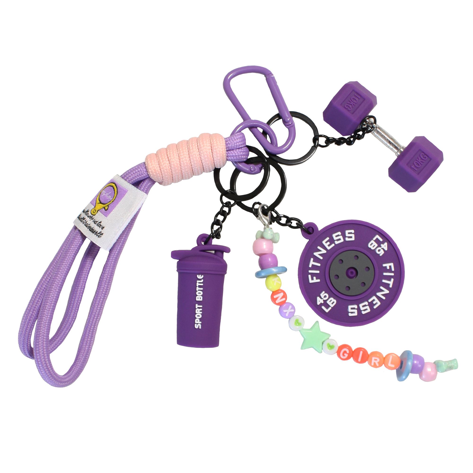 Llavero Deportivo Kinetix KNX Girl Morado Mujer