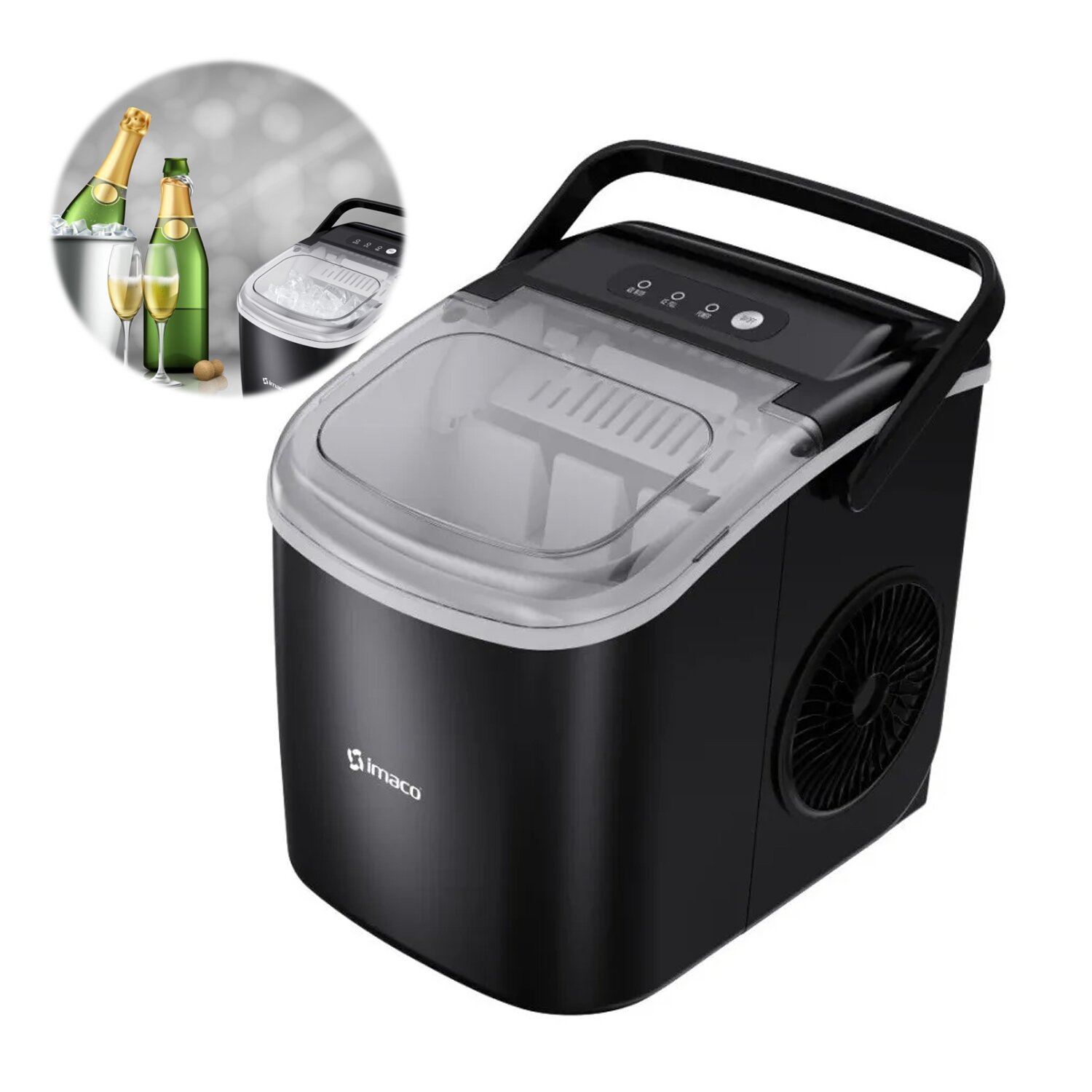 Máquina para hacer Hielo Imaco IMK1209 90W