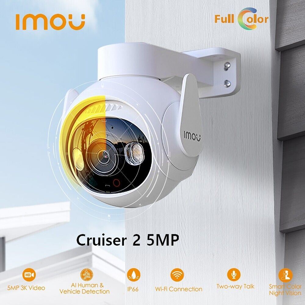 Cámara IP IMOU Cruiser 4MP S42FN 2K+ QHD IP66 - Blanco