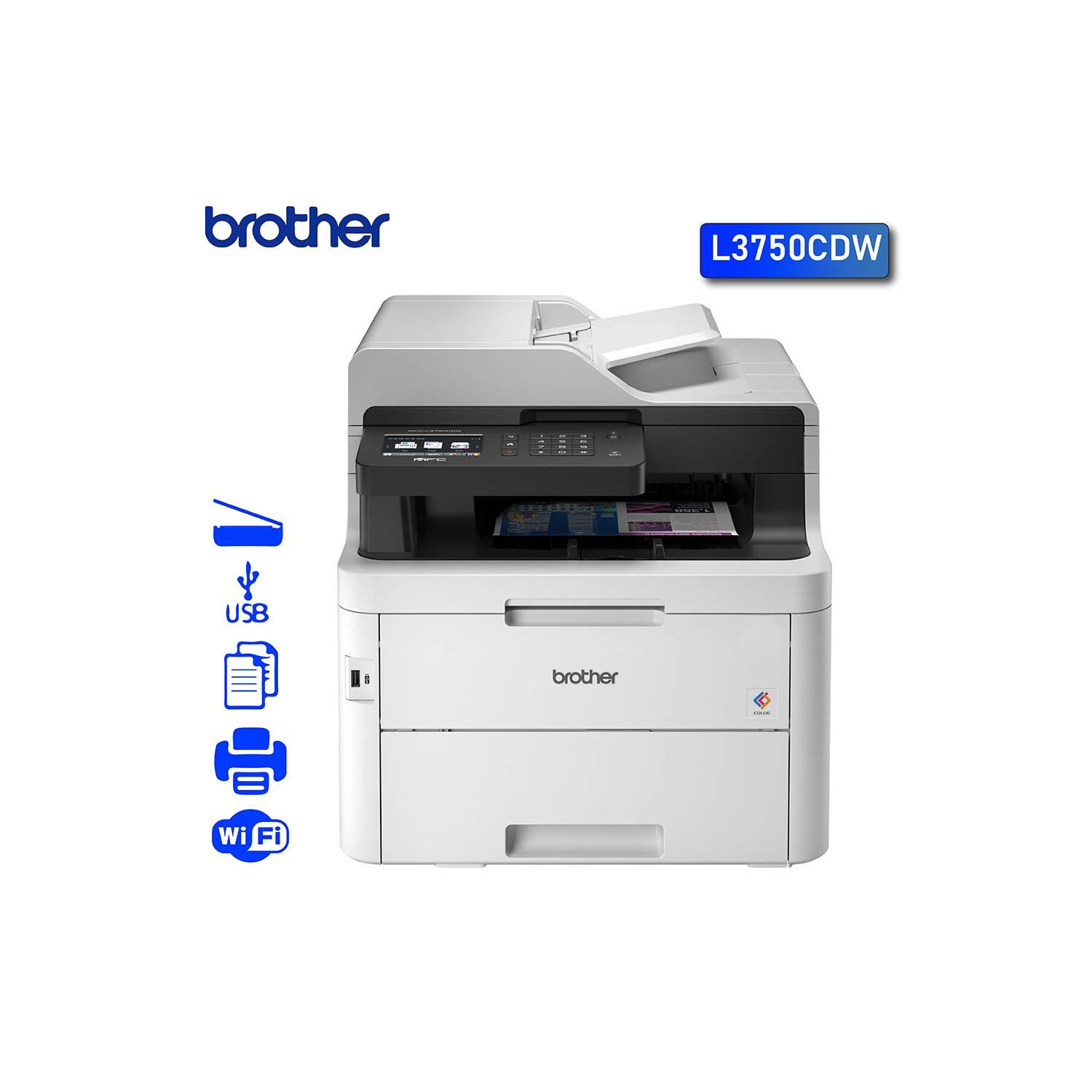 Impresora Laser Brother Hl-1212w Wifi Mono Blanco Y Negro - Precio-Calidad  Informatica