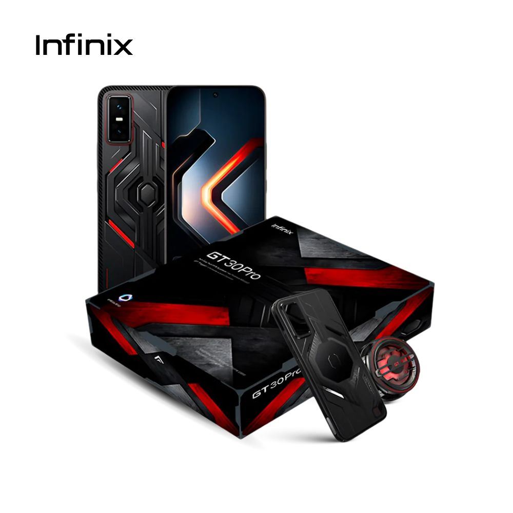 Infinix GT 30 Pro 512GB 12GB Dark Flare + Kit Gaming