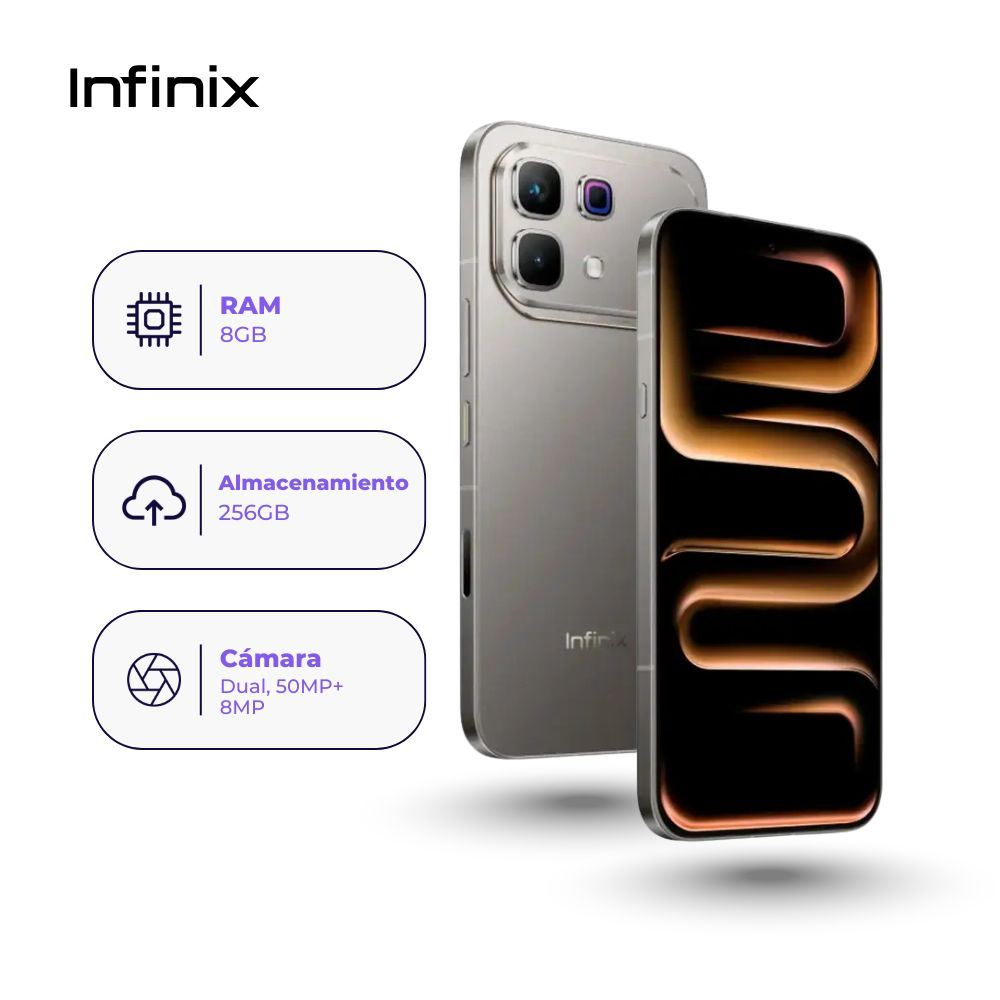 Infinix Note 60 Pro 256GB 8GB Ram Gris