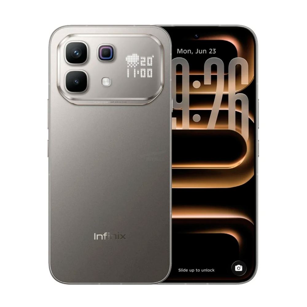 INFINIX NOTE 60 PRO 5G 8GB RAM 256GB ROM - MIST TITANIUM + MICA HIDROGEL - REGISTRADO