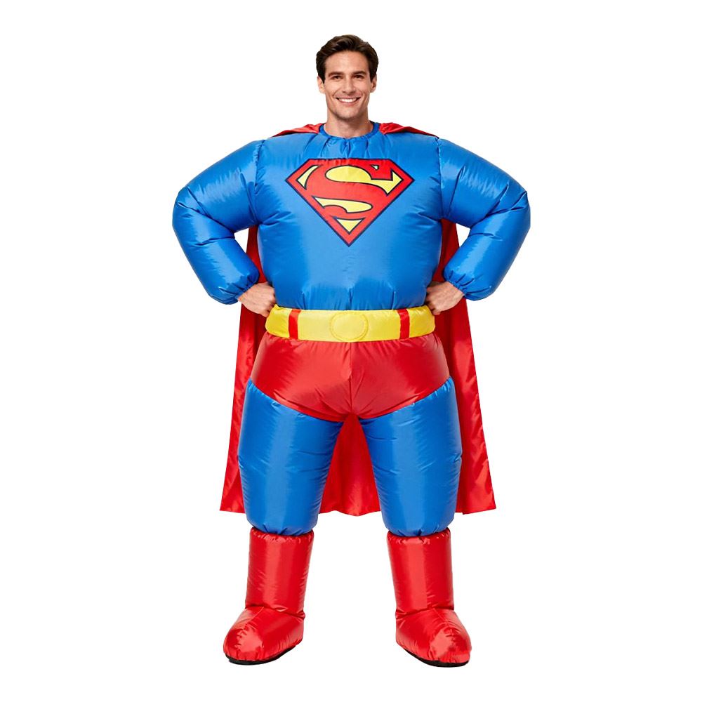 Disfraz Inflable de Superman Gordo para Adulto