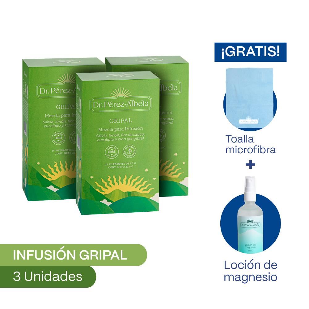 PACK 03 INFUSIÓN GRIPAL - Caja x 15 und