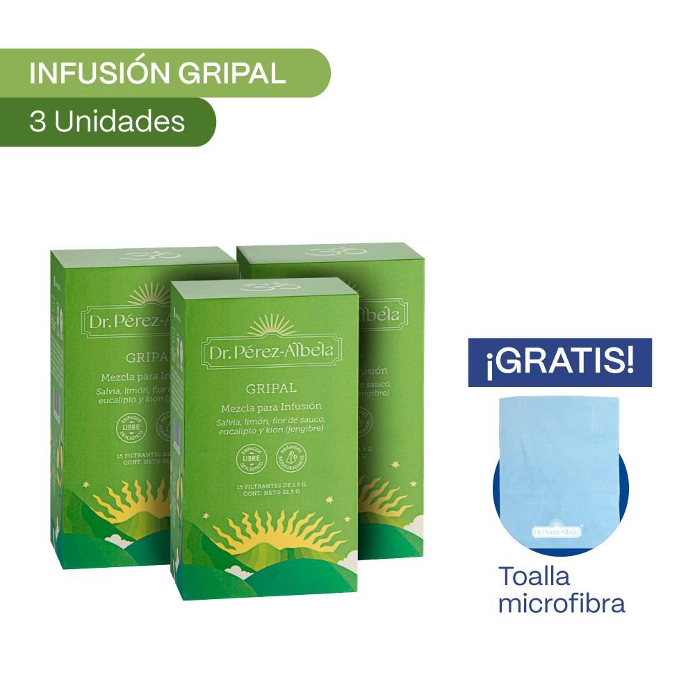 PACK 03 INFUSIÓN GRIPAL - Caja x 15 und