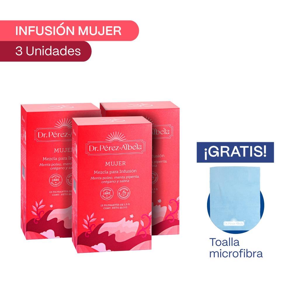 PACK 03 INFUSIÓN MUJER - Caja x 15 und