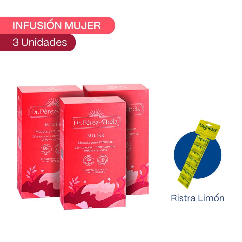 PACK 03 INFUSIÓN MUJER - Caja x 15 und
