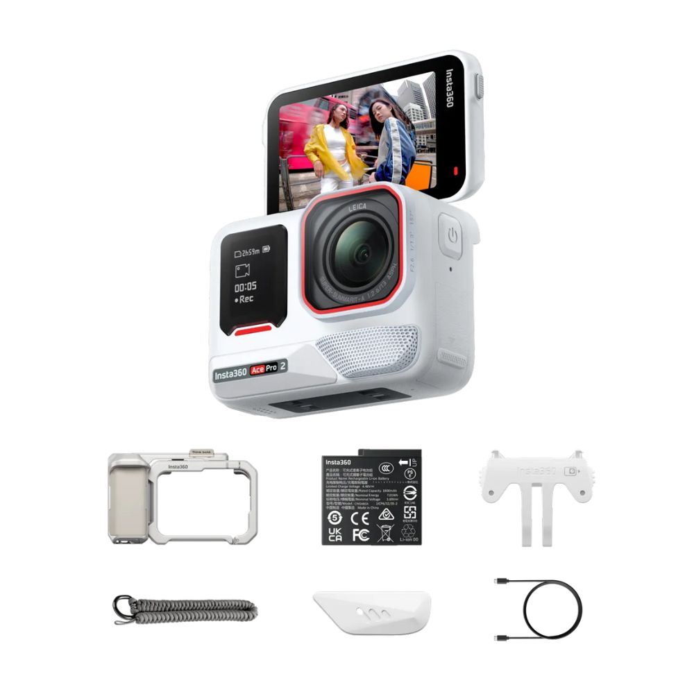 Insta360 Ace Pro 2 Xplorer Bundle (Moonlight Silver)