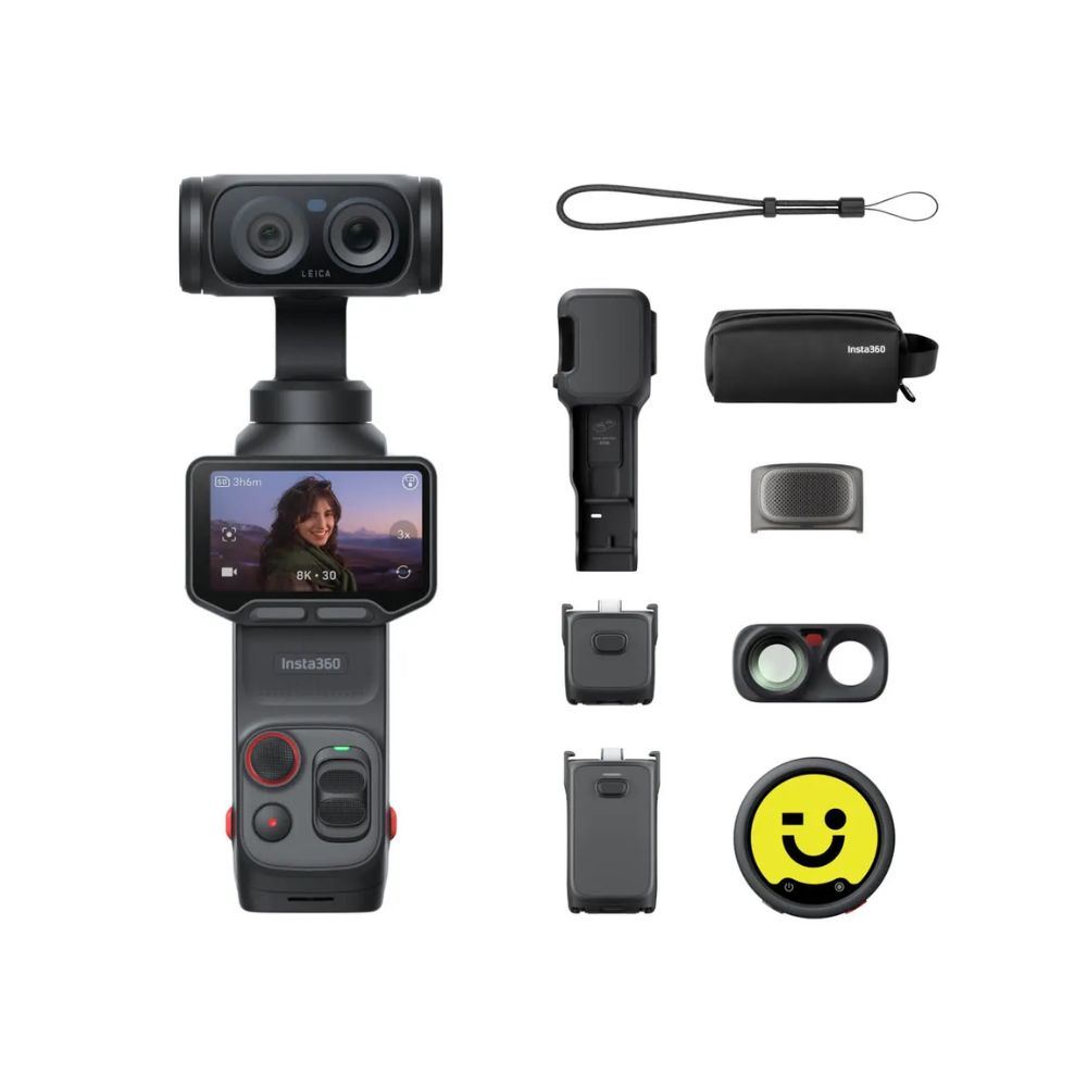 Cámara Gimbal Insta360 Luna Ultra Creator Bundle Black