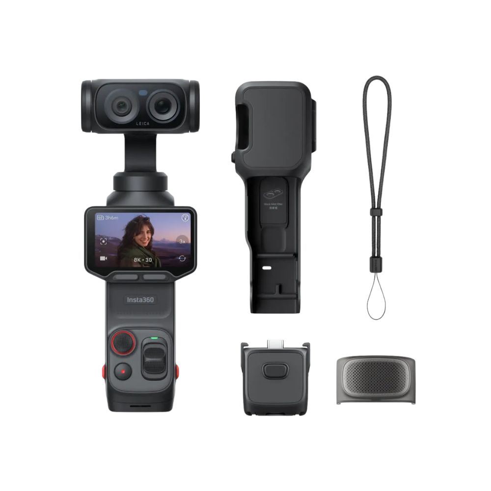 Cámara Gimbal Insta360 Luna Ultra Standard Bundle Black