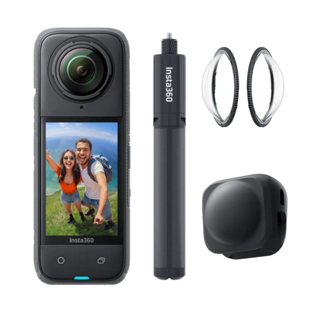 Cámara de acción Insta360 X4 (Pack Tripode)