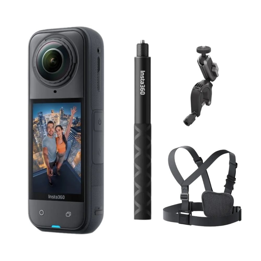 Cámara De Acción Insta360 X5 (pack Ciclista)