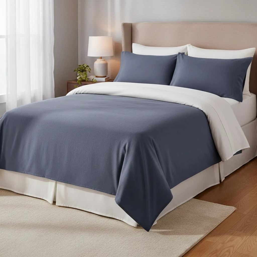 Juego de Sabanas  Algodón Premium Bramante INTERIOTEX 144 HILOS suave y fresco  INTX0003