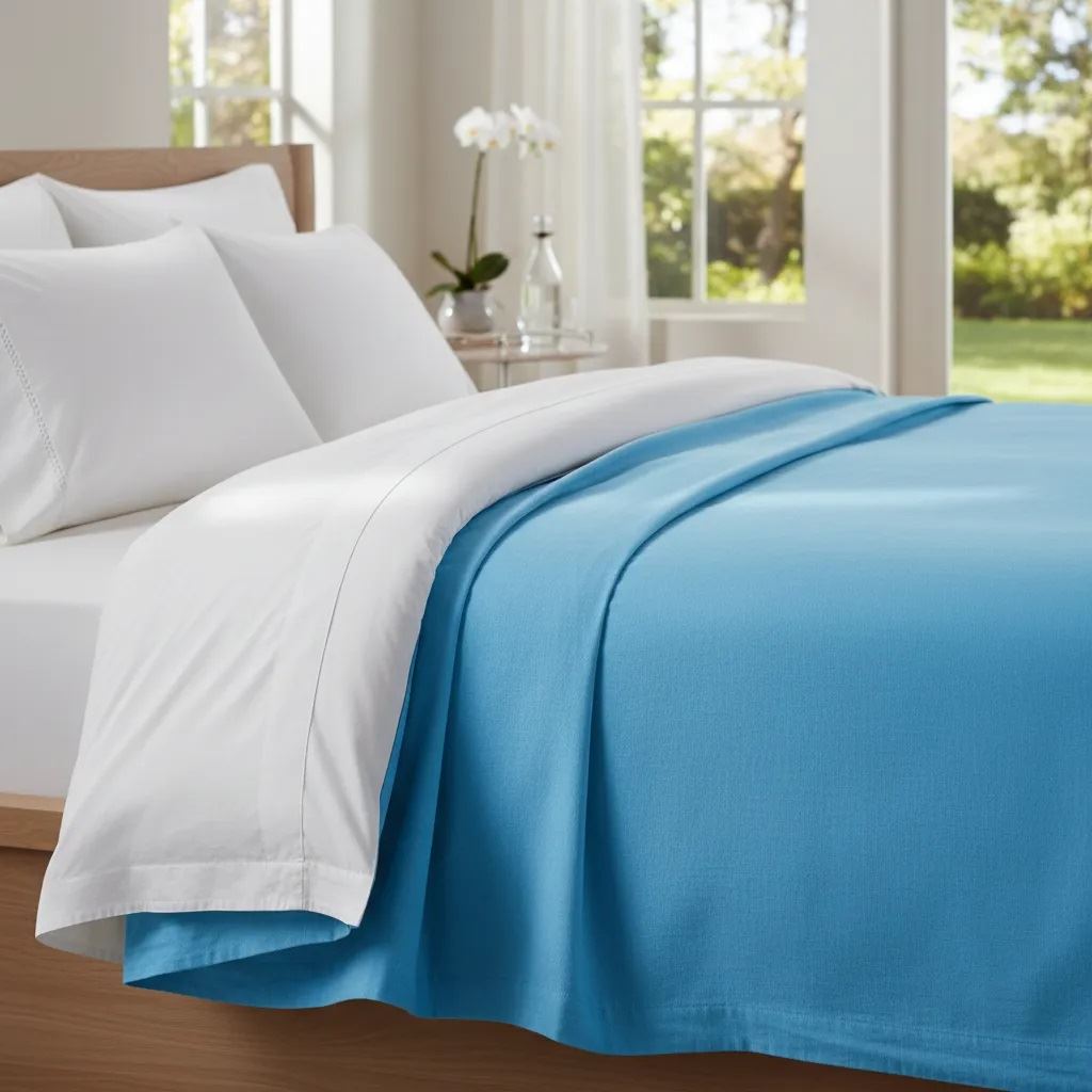 Juego de Sabanas  Algodón Premium Bramante INTERIOTEX 144 HILOS suave y fresco  INTX0008