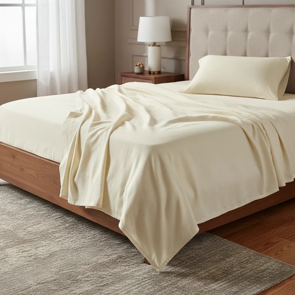 Juego de Sabanas  Algodón Premium Bramante INTERIOTEX 144 HILOS suave y fresco  INTX0017