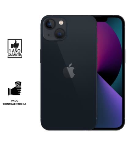 iPhone 13 256 Gb I Reacondicionado Grado A I color: Negro