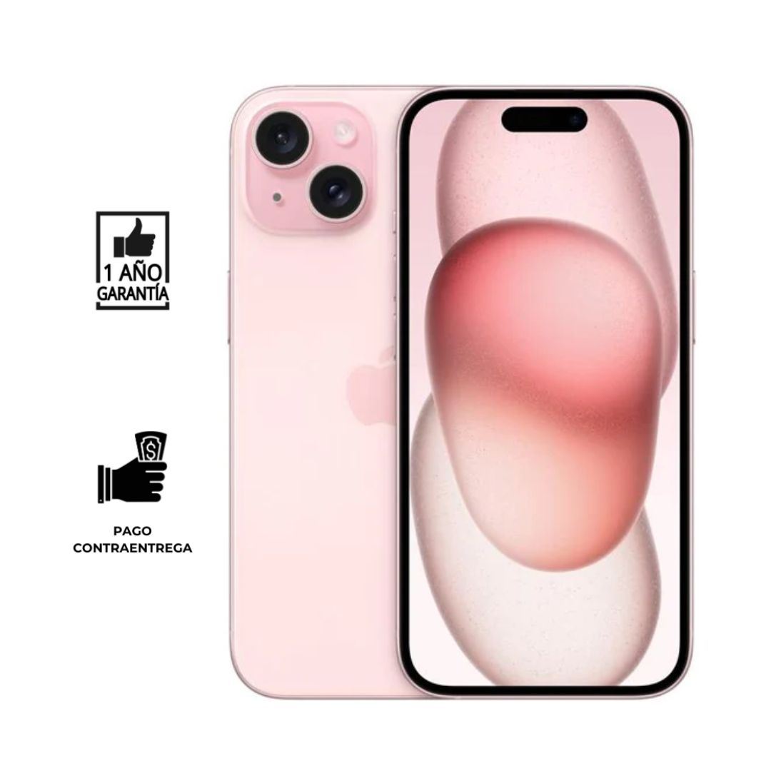 iPhone 15 Plus 128 Gb I Reacondicionado Grado A I color: Rosado