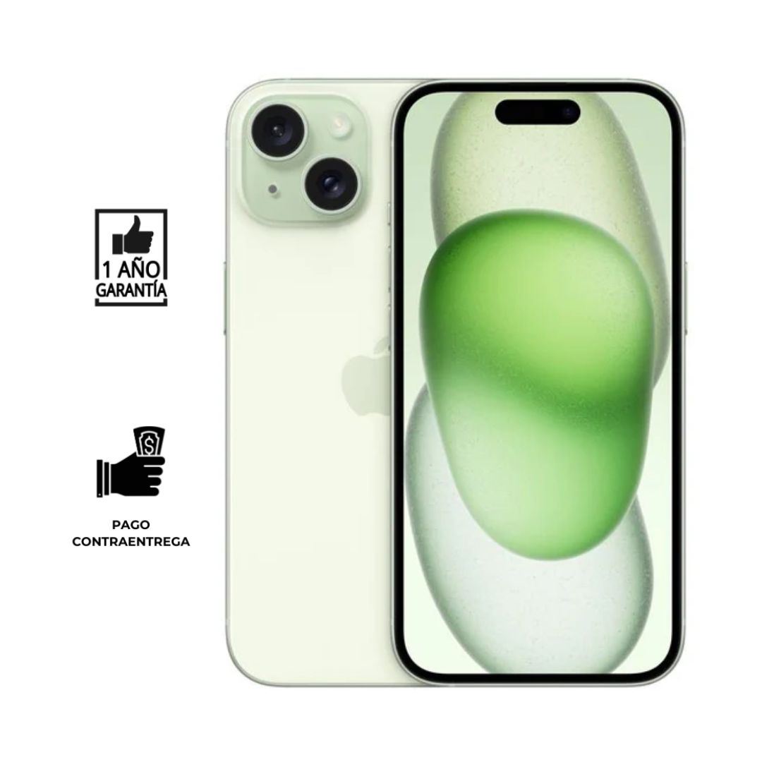iPhone 15 Plus 128 Gb I Reacondicionado Grado A I color: Verde