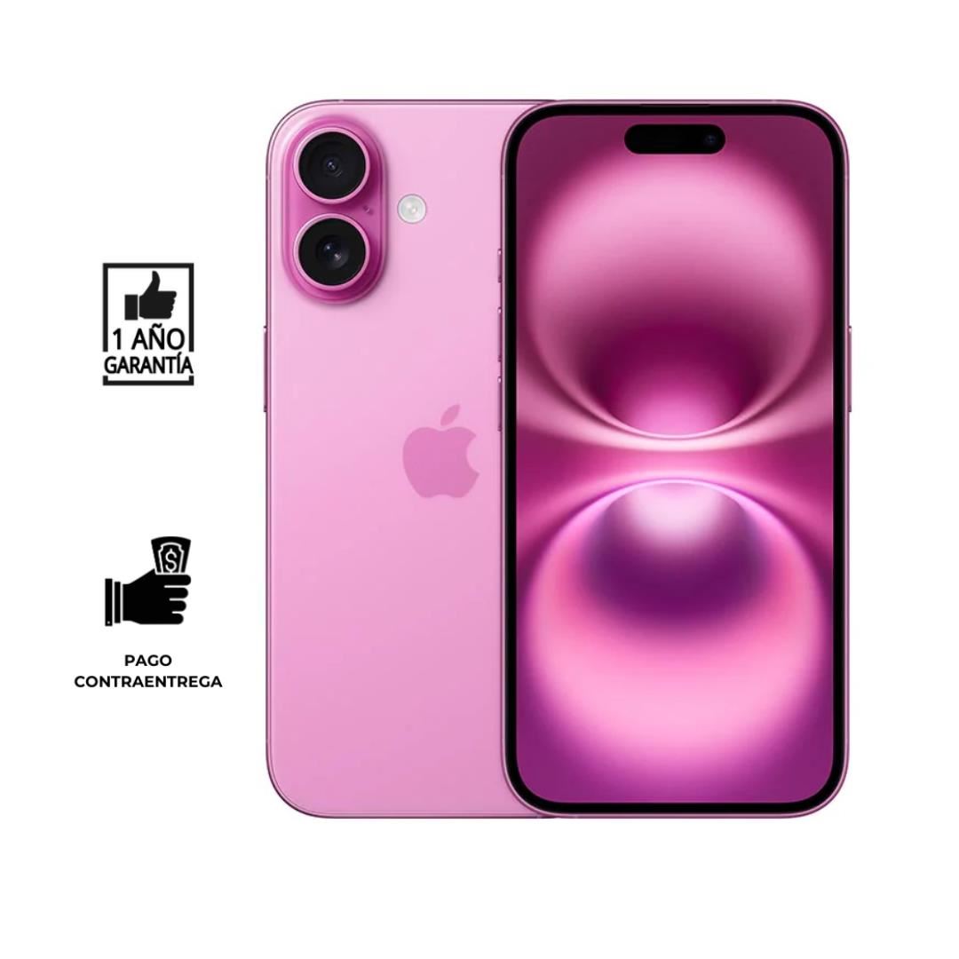 REACONDICIONADO iPhone 16 Plus 128gb I Grado B I ROSADO