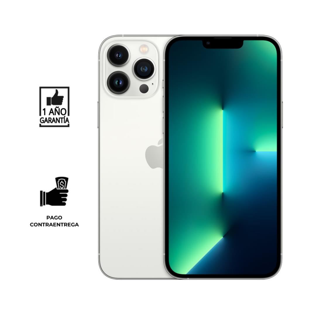iPhone 13 PRO MAX 256GB I Reacondicionado Grado A I color: PLATA