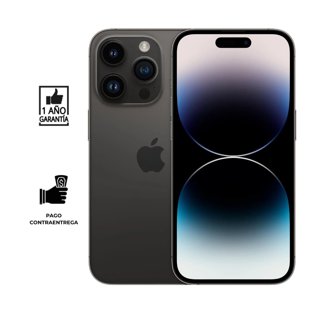 REACONDICIONADO iPhone 14  Pro 128gb I Grado A I color Titanio Negro