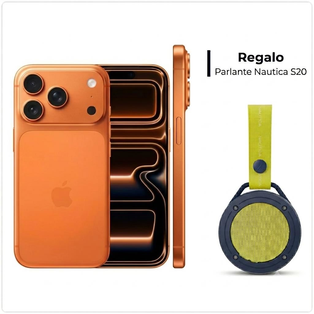 IPHONE 17 PRO MAX 256 GB NARANJA + REGALO