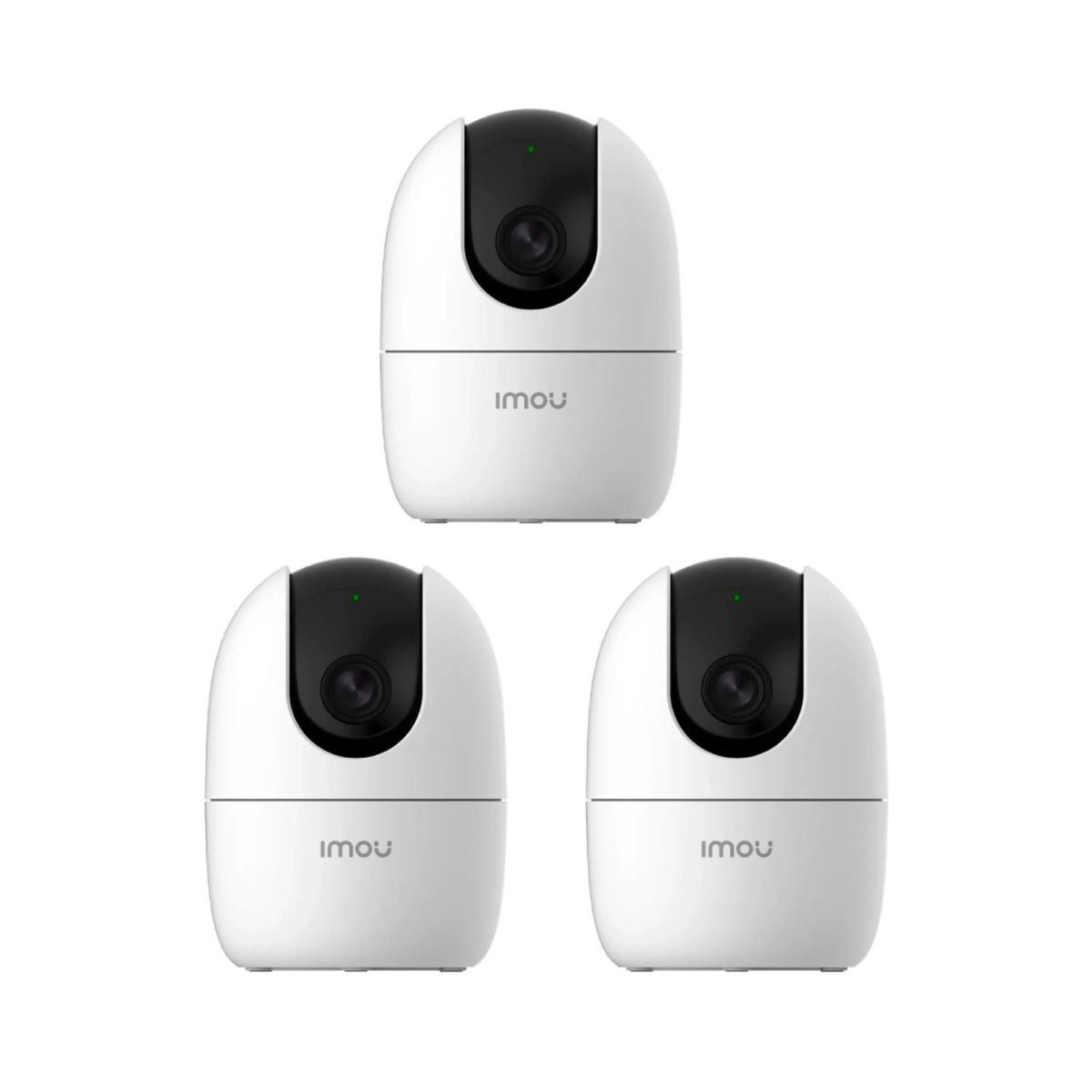 Kit 3 Cámara Seguridad Wi-Fi Ranger 2 Gira 360º 2K 3MP para interior - IMOU