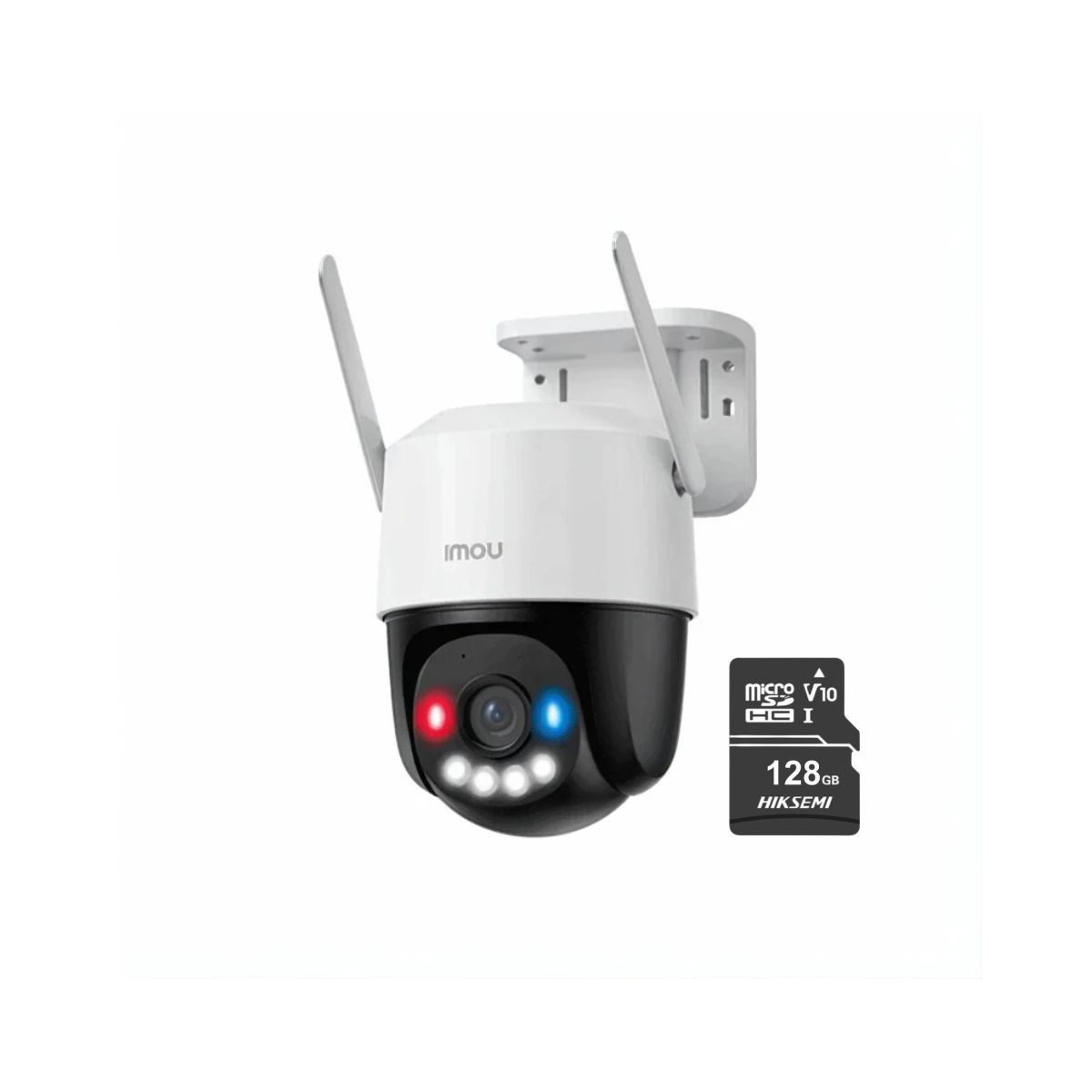 Cámara de Seguridad Cruiser SC 2K  Exterior + Micro SD 128GB 360° Detección de personas y visión nocturna