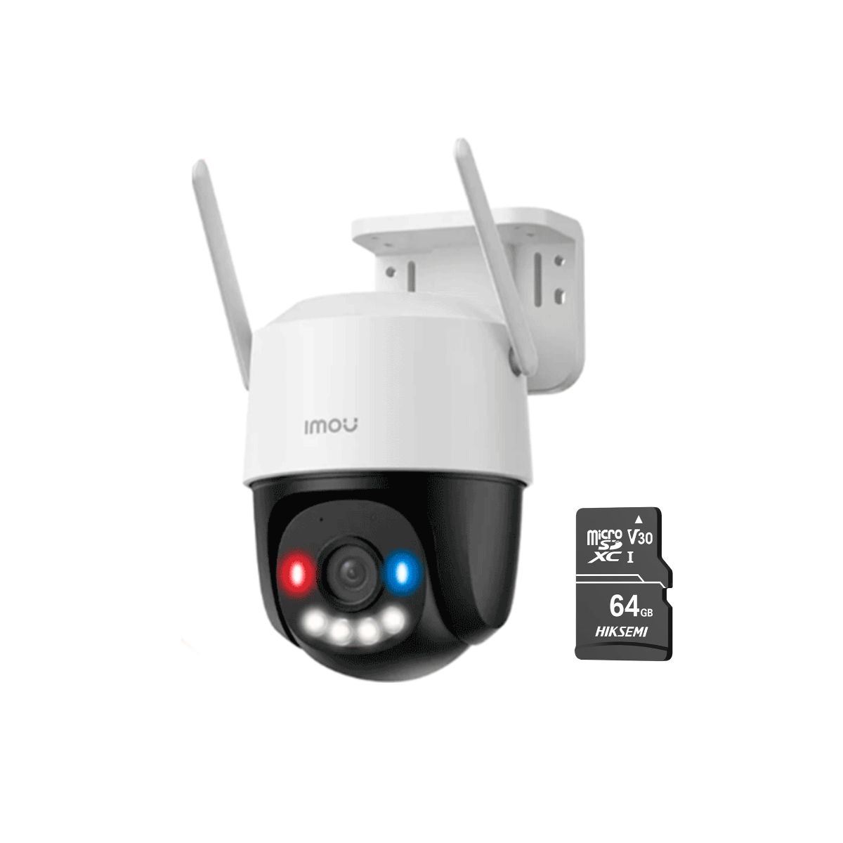 Cámara de Seguridad Cruiser SC 3K + Micro SD 64GB Exterior 360° con Detección de Movimiento IP66