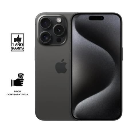 iPhone 15 Pro Max 256 Gb I Reacondicionado Grado A I color: Negro