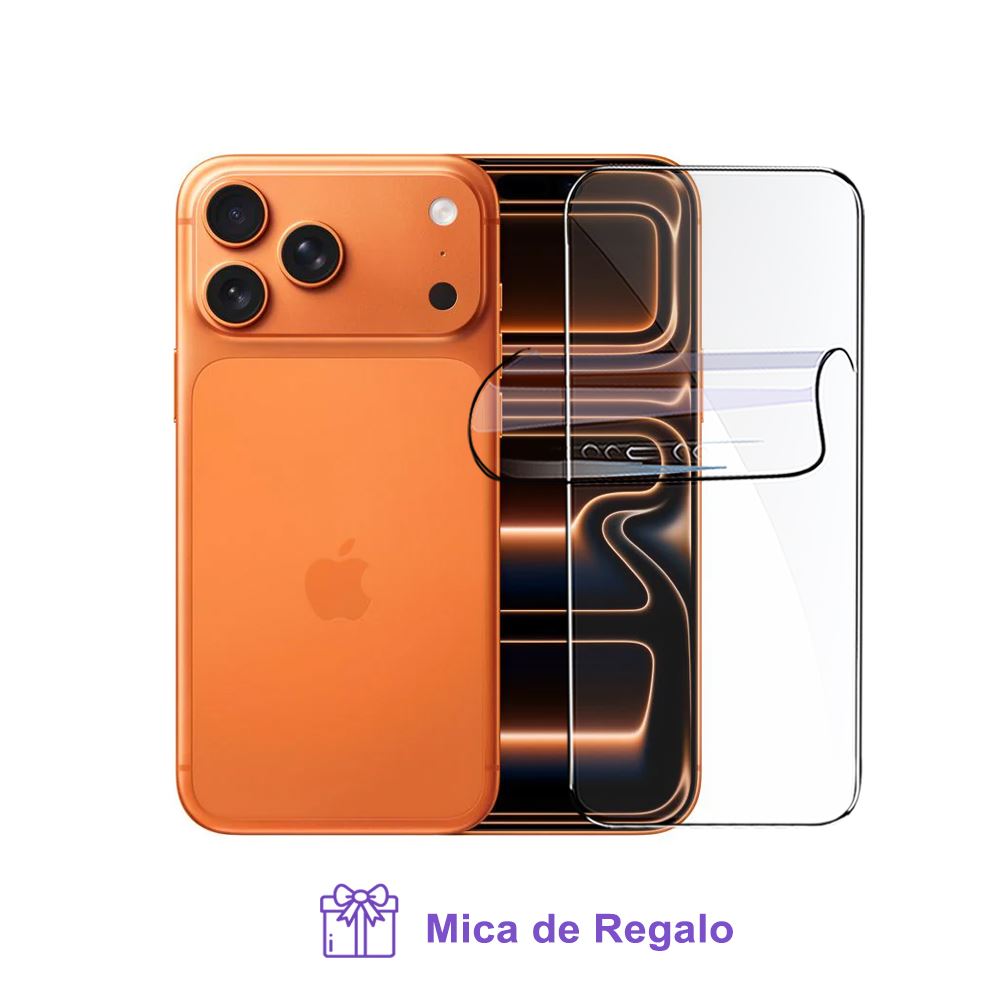 iPhone 17 Pro Max 256Gb Apple Intelligence eSIM Cosmic Orange + Mica Hidrogel