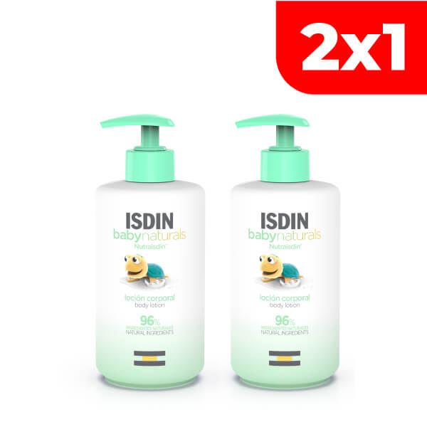2x1 Isdin Baby Naturals Loción Corporal - Frasco 400 ML