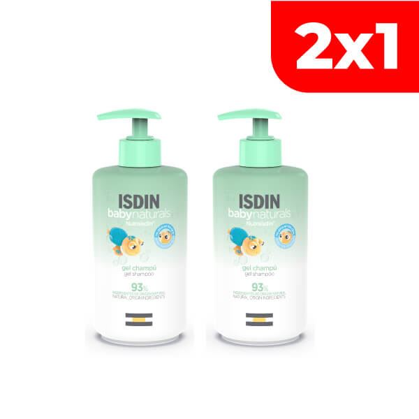 2x1 Isdin Baby Naturals Gel Shampoo - Frasco 400 ML