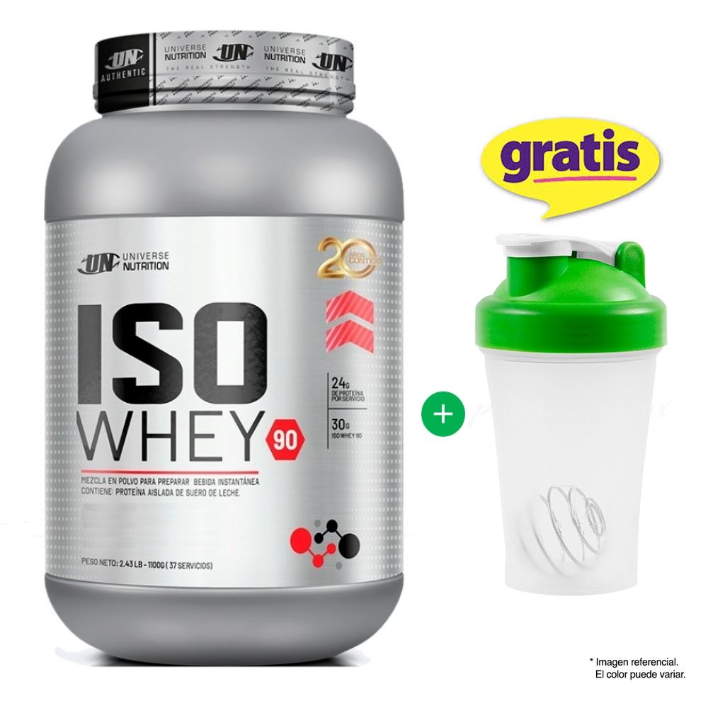 Proteína Universe Nutrition Iso Whey 90 1.1 Kg Vainilla