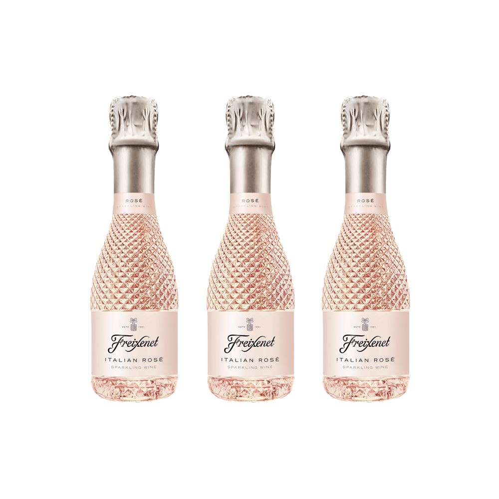 ESPUMANTE FREIXENET ITALIAN ROSE 200 ML X 3 UNI
