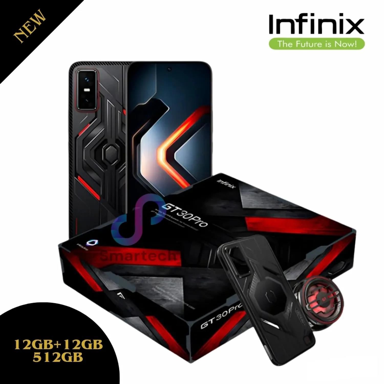 INFINIX GT 30 PRO 12GB+12GB 512GB DARK FLARE + KIT GAMING