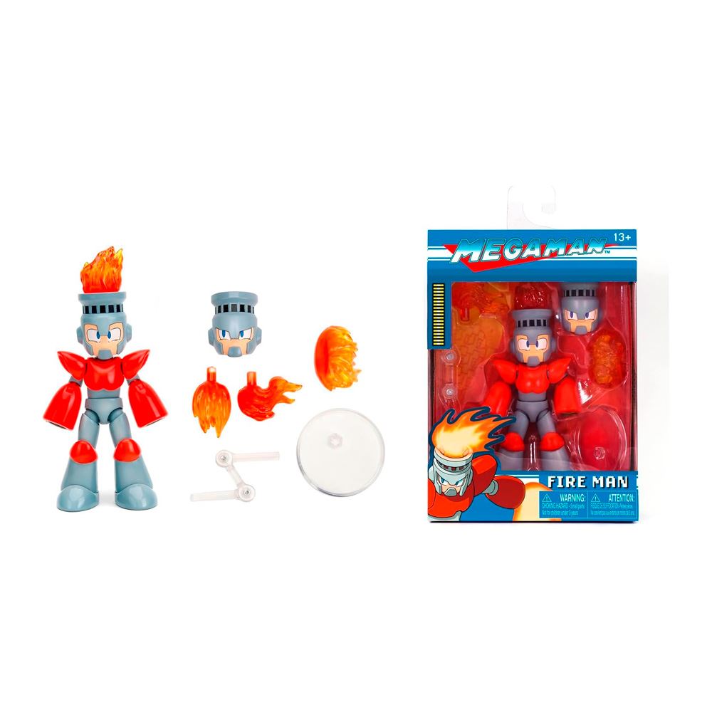 Jada Toy Mega Man Fire Man Action