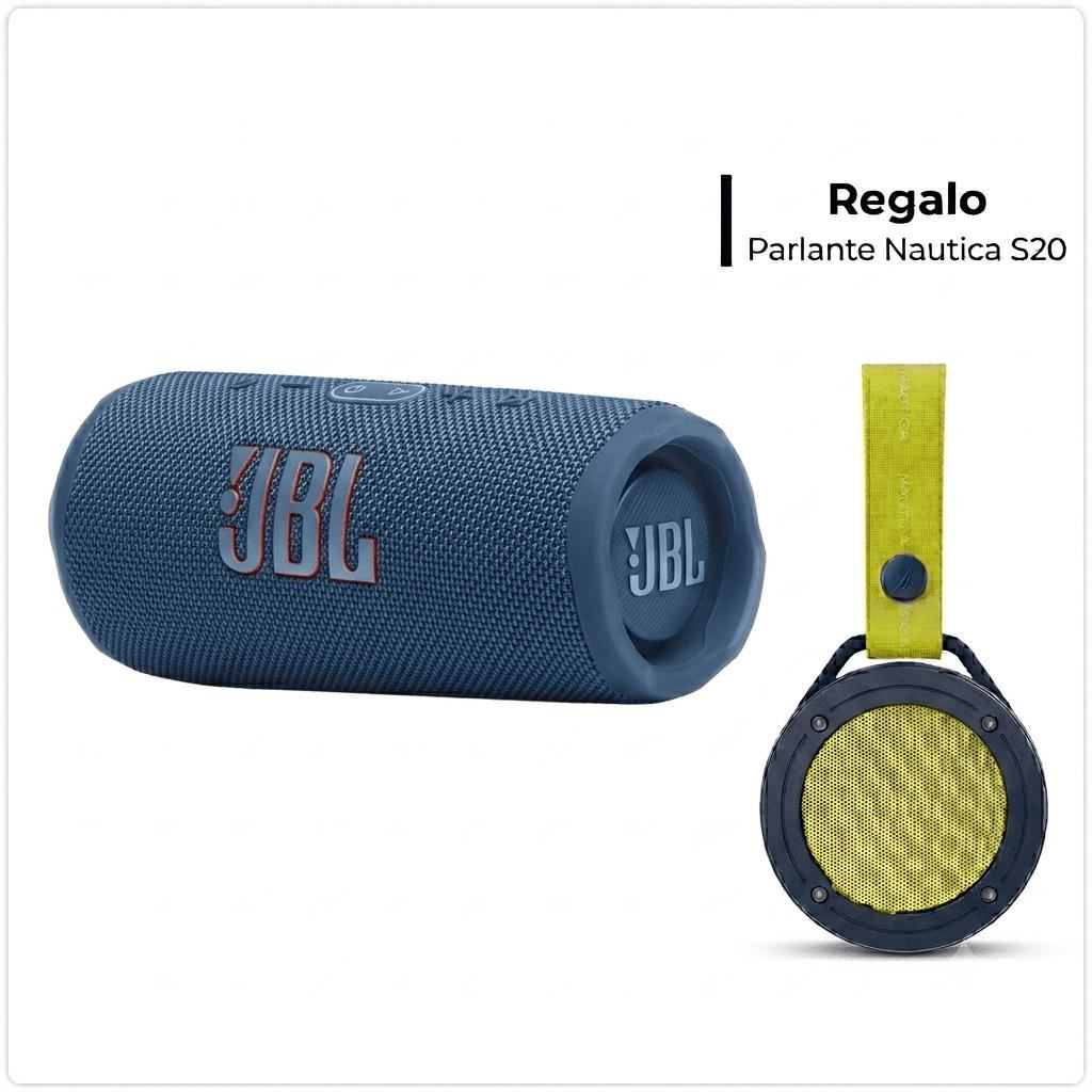 PARLANTE BLUETOOTH JBL FLIP 7 Y RESISTENCIA IP68 - AZUL + REGALO