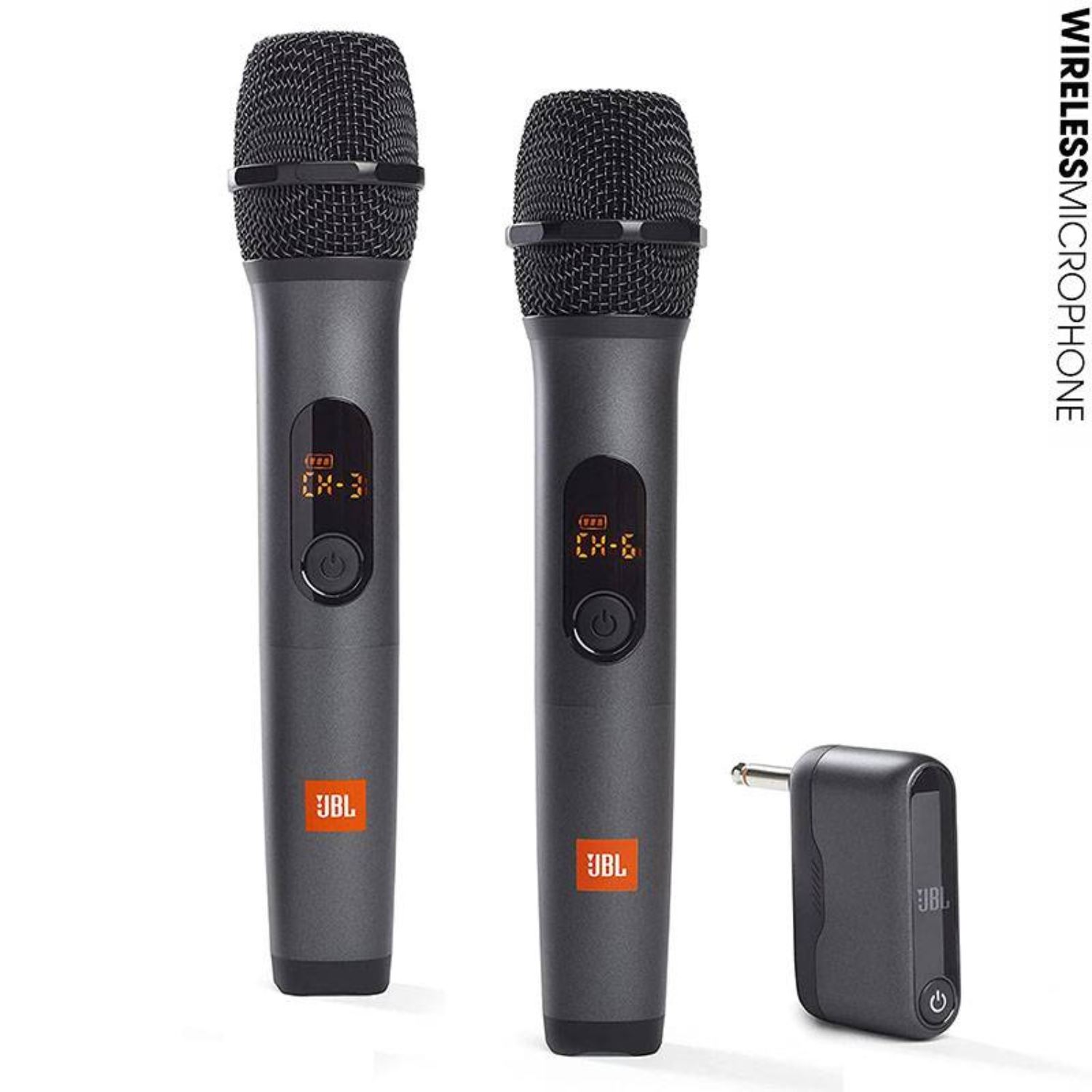 Set 2 Micrófonos Inalambricos Karaoke / C & S Market Color Negro