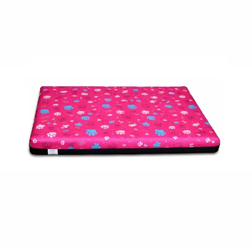 Cama Colchoneta Básica De Verano Para Perro Y Gatos Color Fucsia talla 1