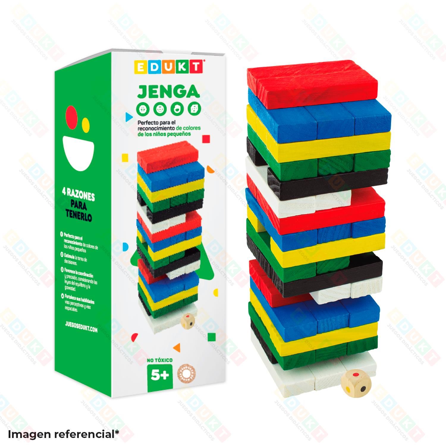 JENGA DE COLORES EDUKT