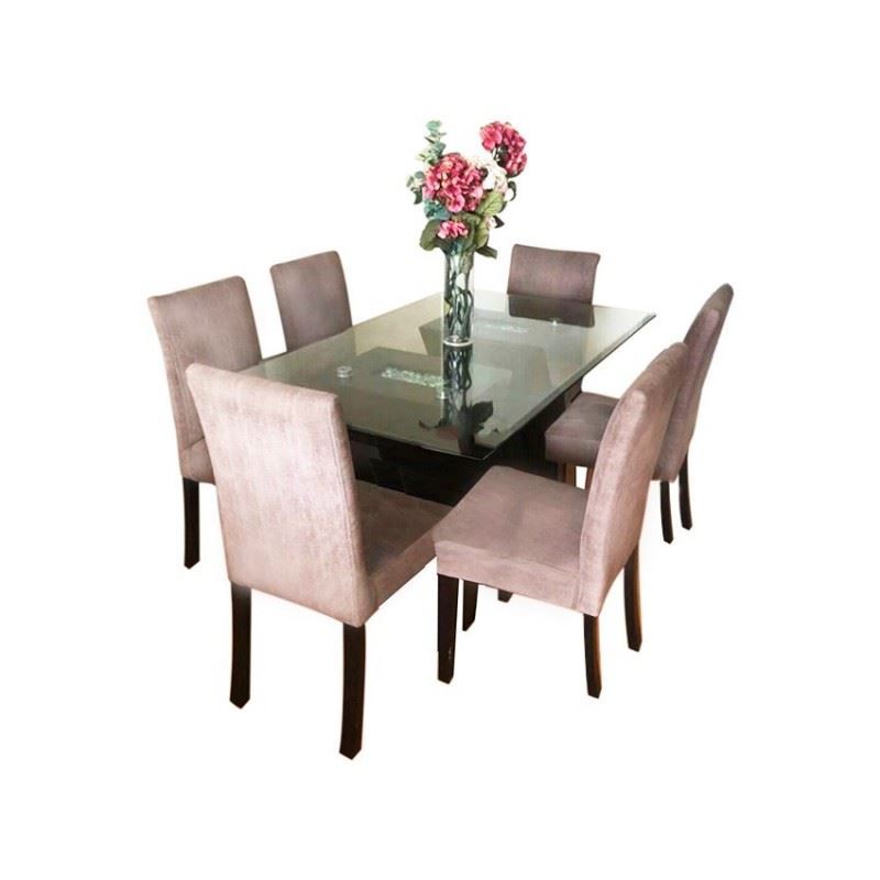 COMEDOR JUANE 6 SILLAS - FALOTIH 3M - FLT3MCOM052-6