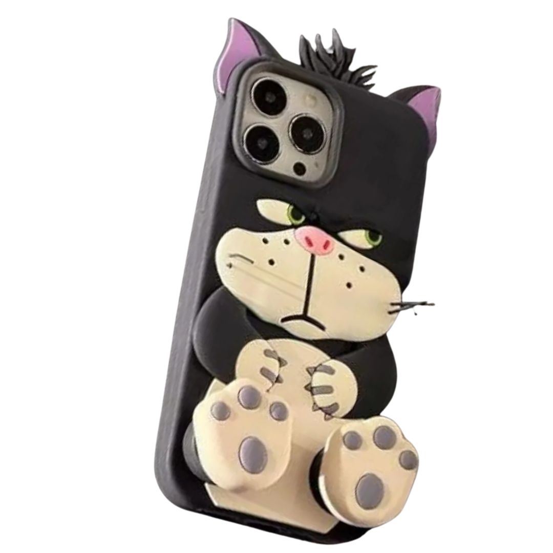 Carcasa 3D Lucifer para iPhone 12 Diseño en Relieve y Protección