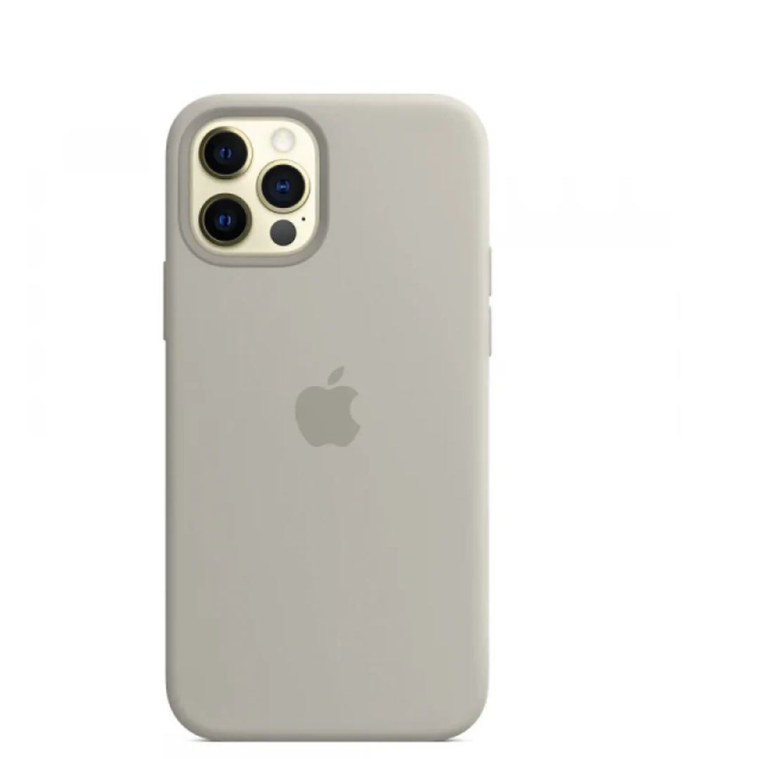 CARCASA / FUNDA DE SILICONA DE IPHONE 12 PRO GRIS