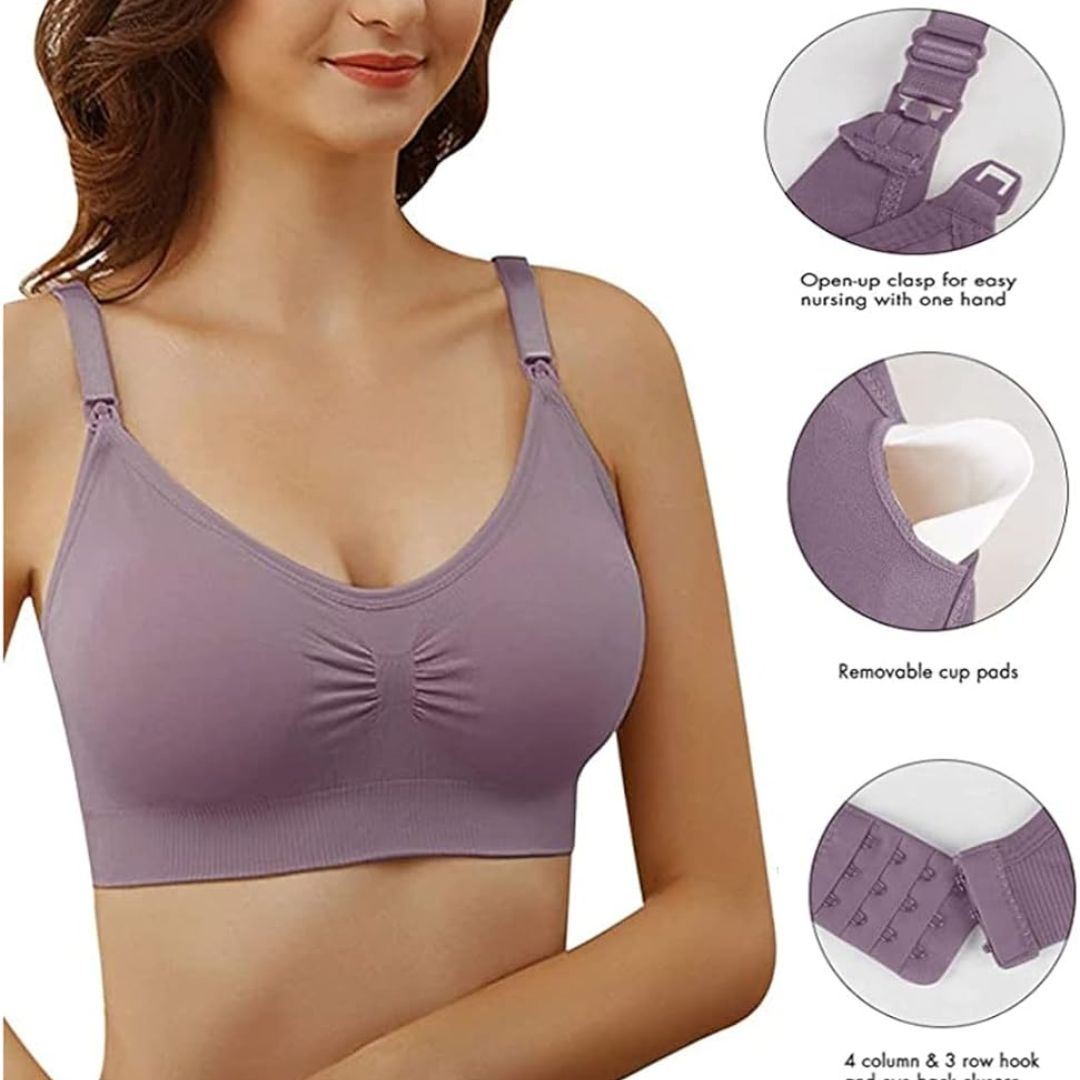 Brasier De Maternidad Y Lactancia Sin Costuras