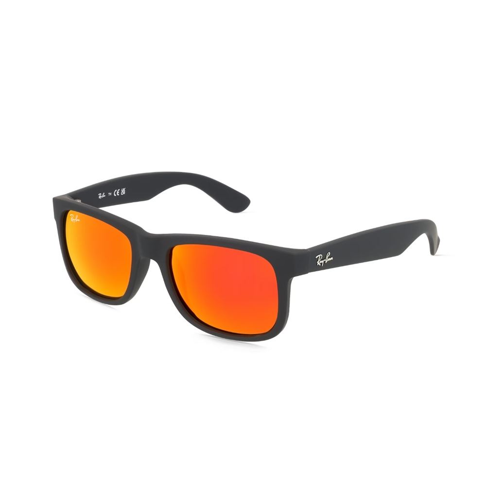 LENTES DE SOL JUSTIN RB4165 MATE LUNA ROJA POLARIZADO