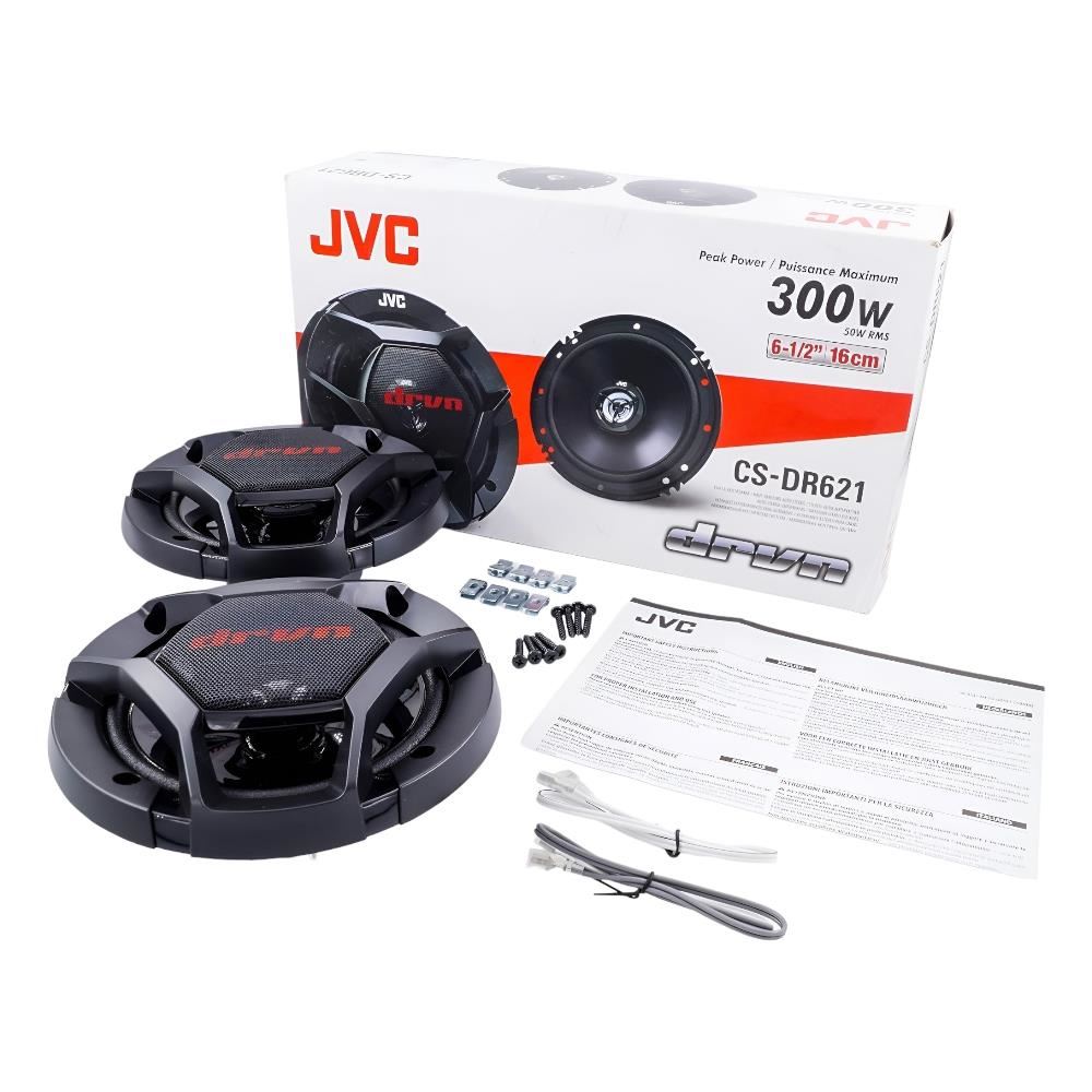 PARLANTES REDONDOS 6.5” JVC CS-DR621 300W