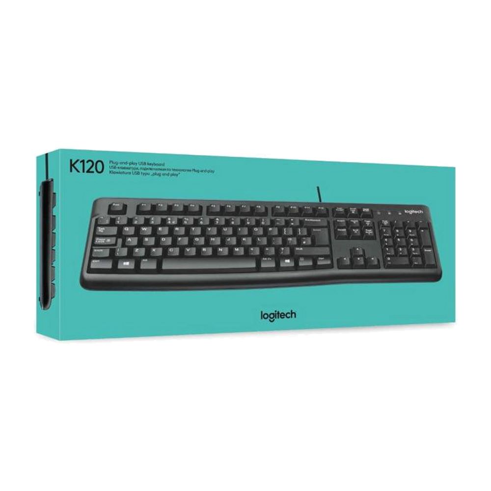 TECLADO LOGITECH K120 USB NEGRO